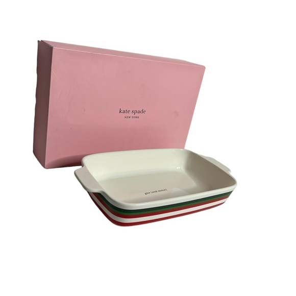 Kate Spade New York Lenox Merry Bright Receive Rectangular Baker Casserole - Picture 10 of 16